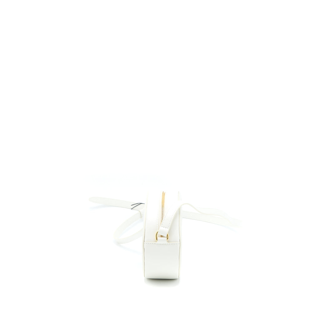 CELINE OVAL BAG CUIR TRIUMPHED CALFSKIN WHITE GHW