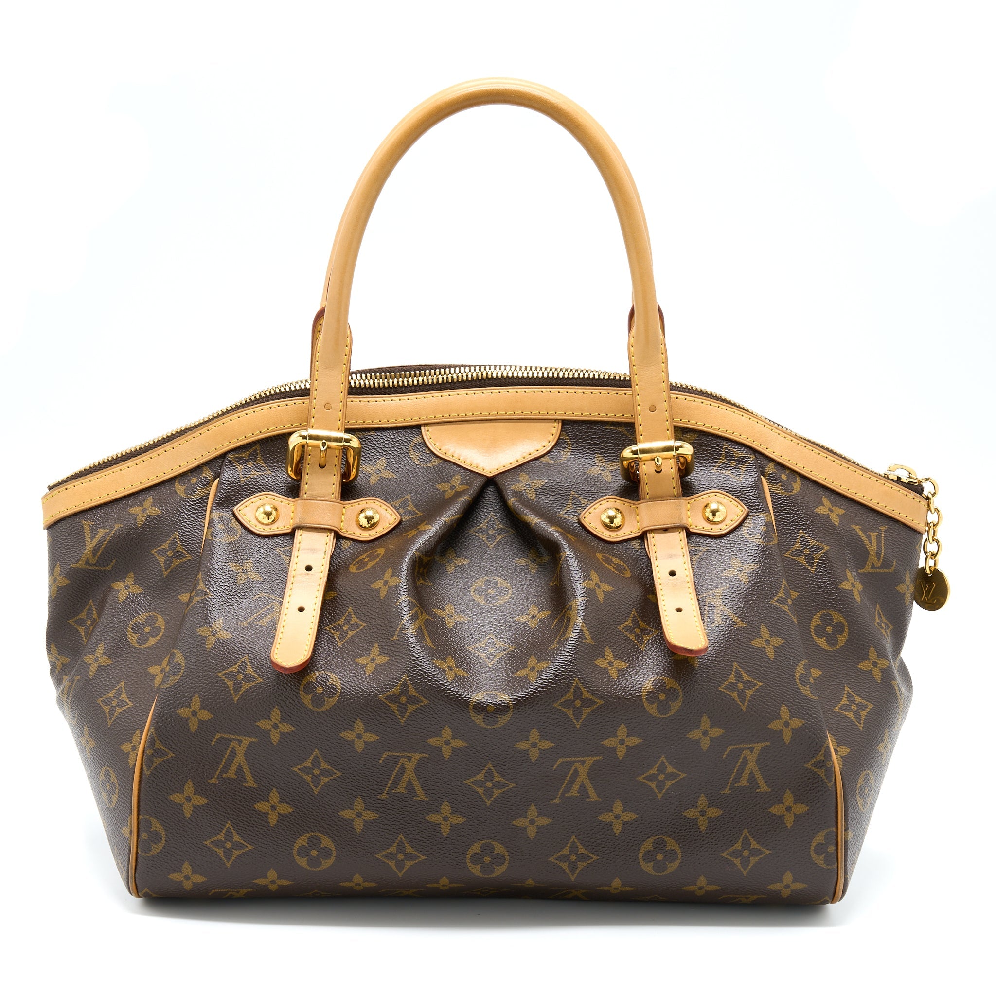 LOUIS VUITTON VINTAGE SHOULDER BAG MONOGRAM CANVAS GHW