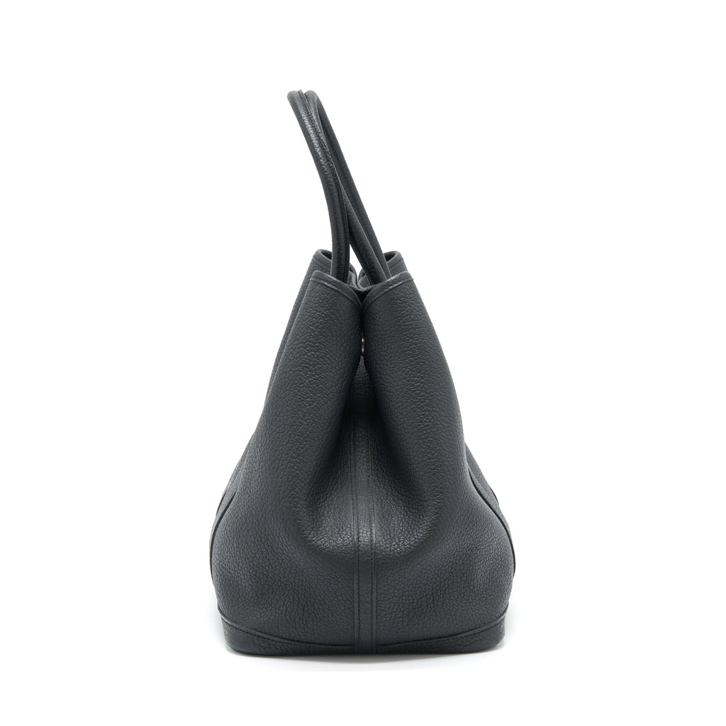 HERMES GARDEN PARTY 36 BLACK SHW