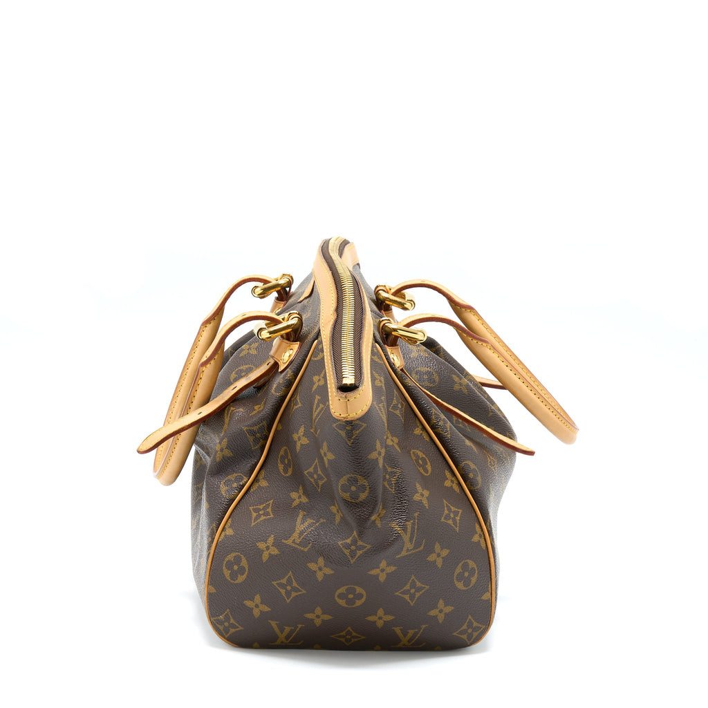 LOUIS VUITTON VINTAGE SHOULDER BAG MONOGRAM CANVAS GHW