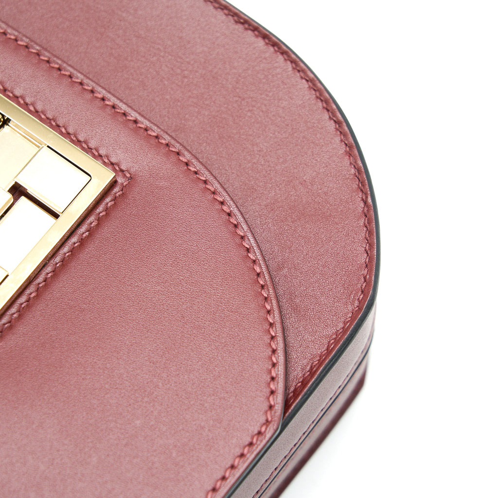 HERMES MASAIQUE 24 MINI BAG VEAU MONSIEUR 55 ROUGE H SHW
