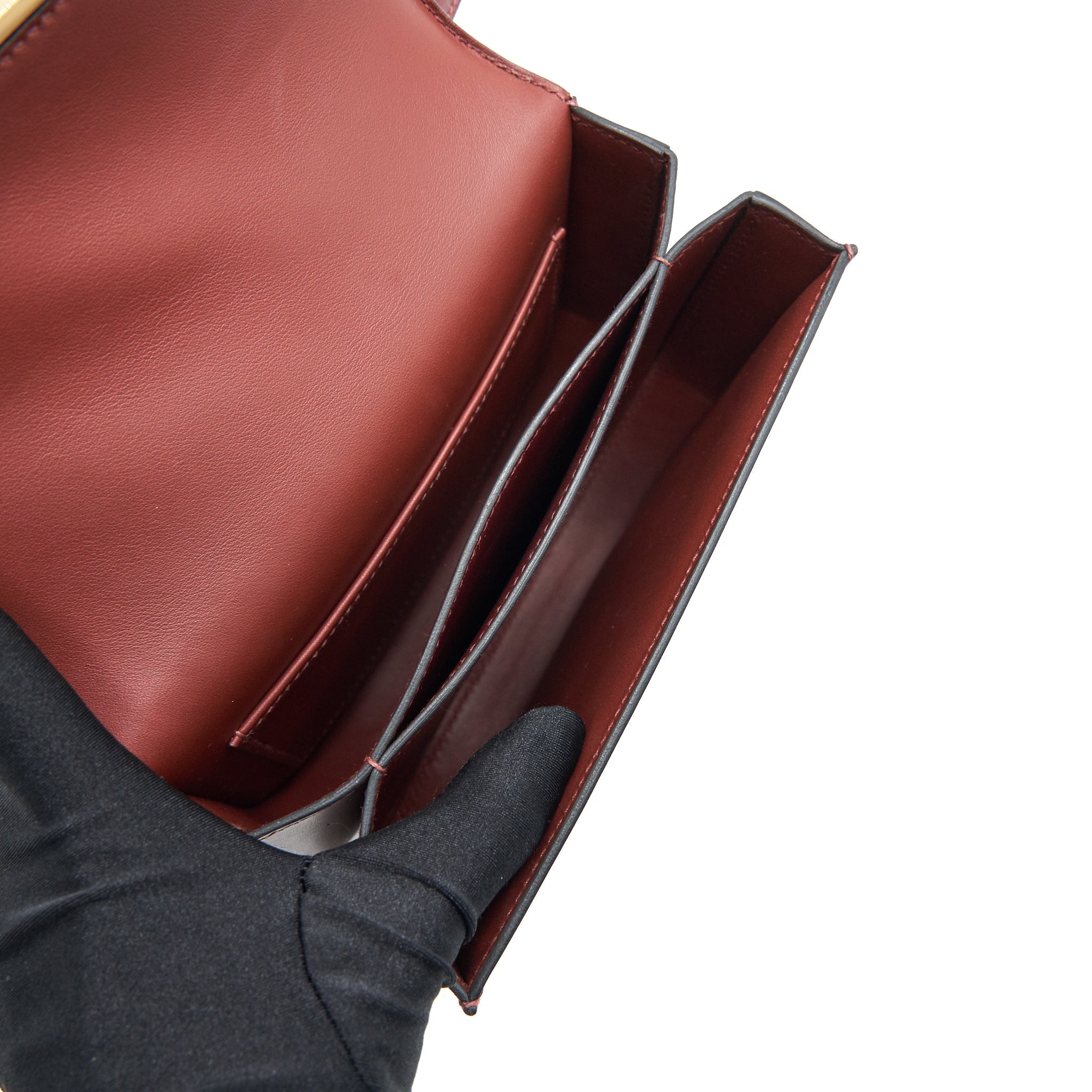 HERMES MASAIQUE 24 MINI BAG VEAU MONSIEUR 55 ROUGE H SHW