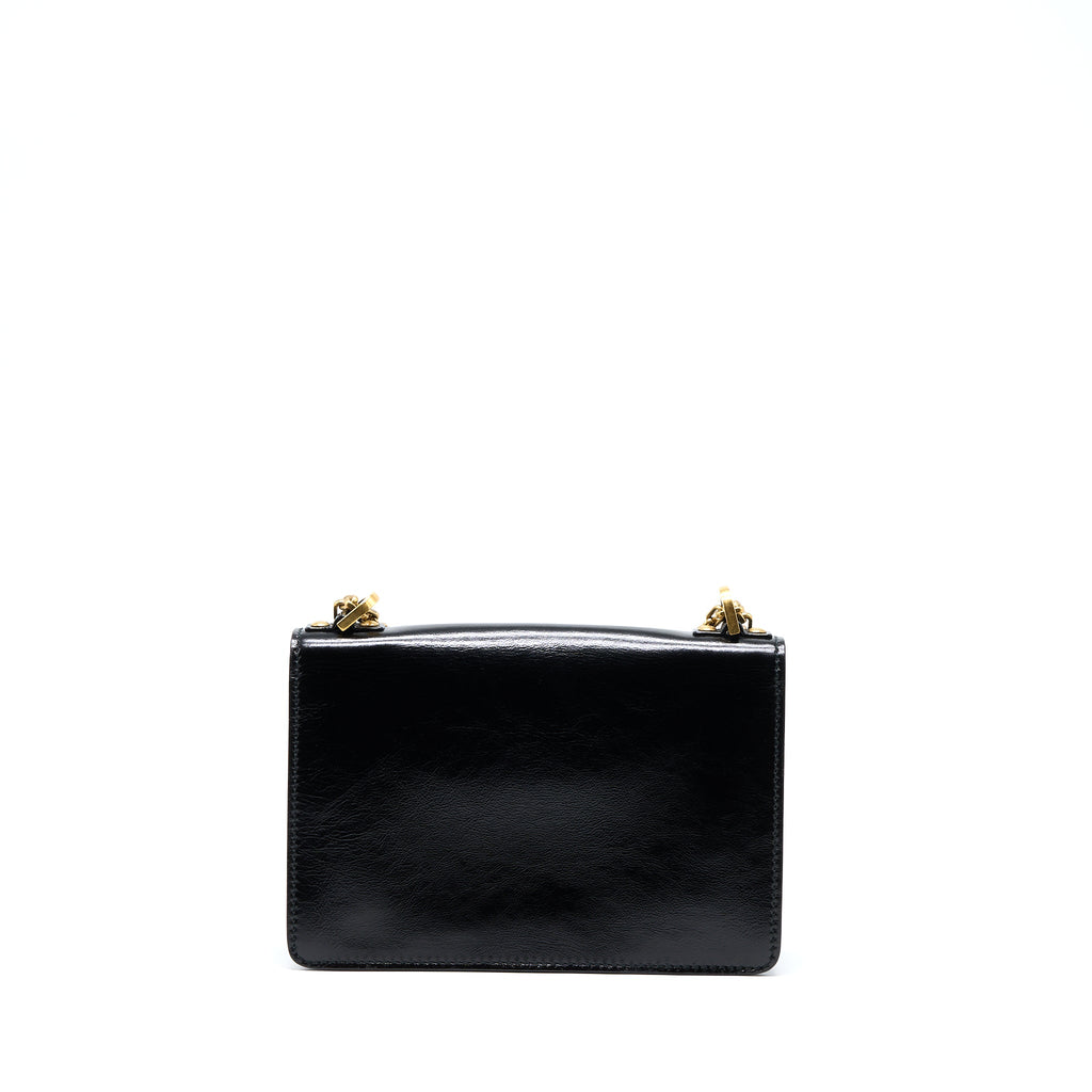 DIOR J'ADIOR MEDIUM FLAP BAG WITH CHAIN BLACK GHW