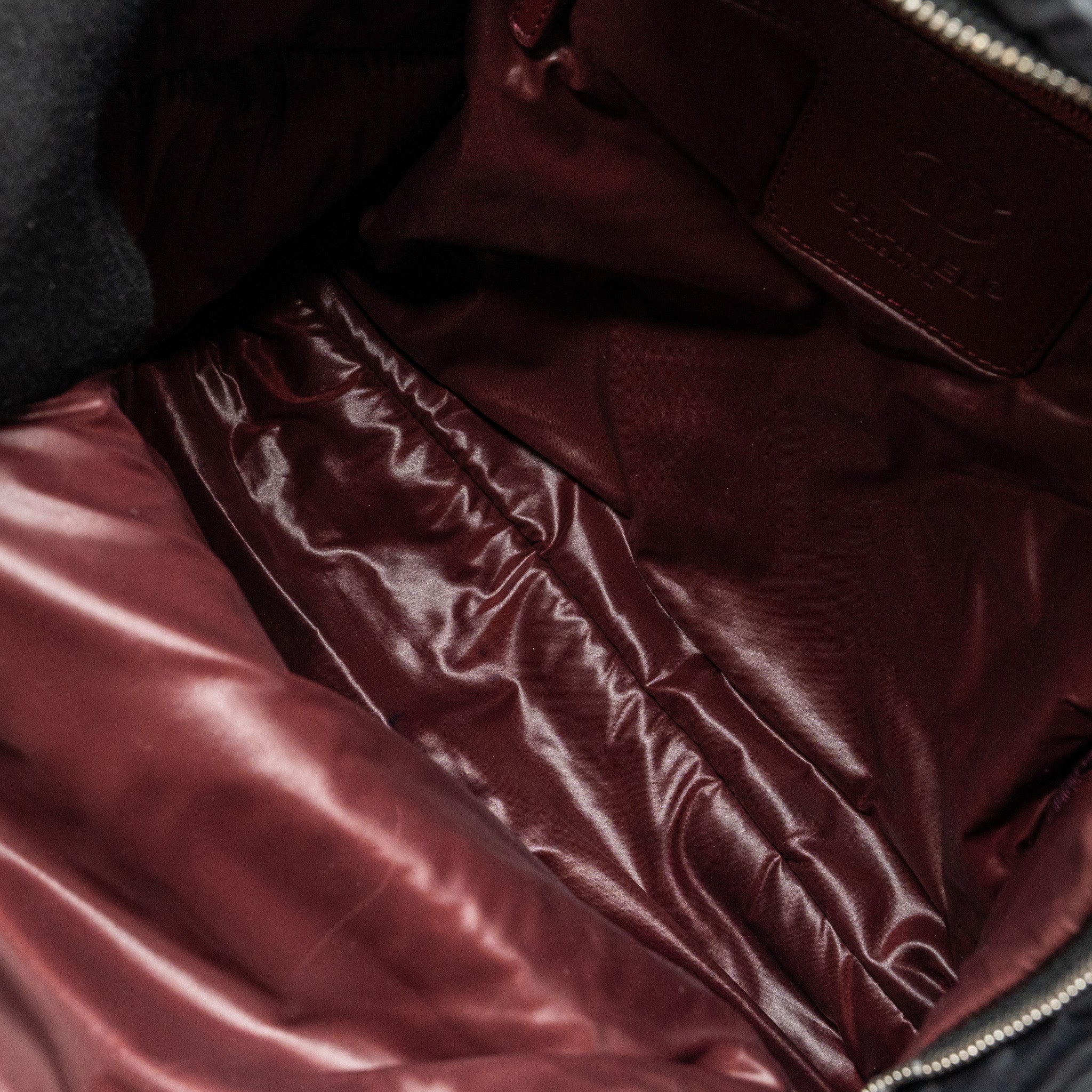 CHANEL COCO COCOON BACKPACK QUILTED NYLON/LEATHER BLACK GHW