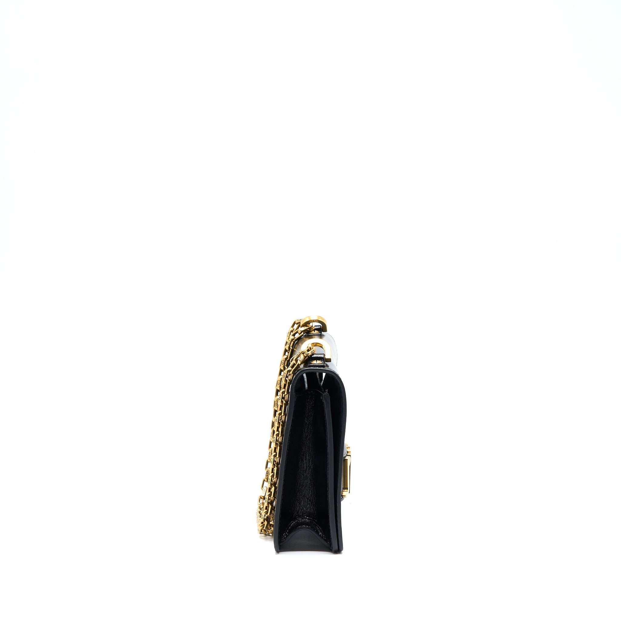 DIOR J'ADIOR MEDIUM FLAP BAG WITH CHAIN BLACK GHW