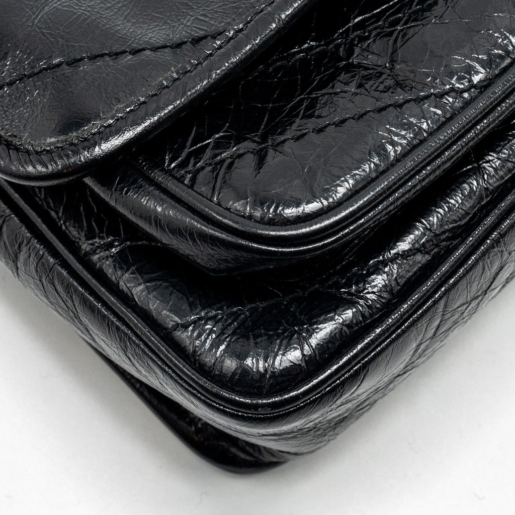 SAINT LAURENT BABY NIKI LEATHER BLACK SHW