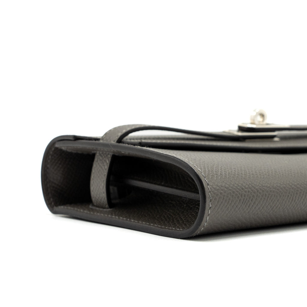 HERMES KELLY TO GO EPSOM GRIS MYER SHW