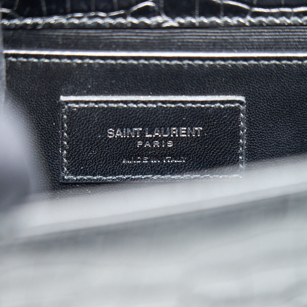 SAINT LAURENT /YSL KATE MEDIUM CHAIN BAG WITH TASSEL BLACK SHW