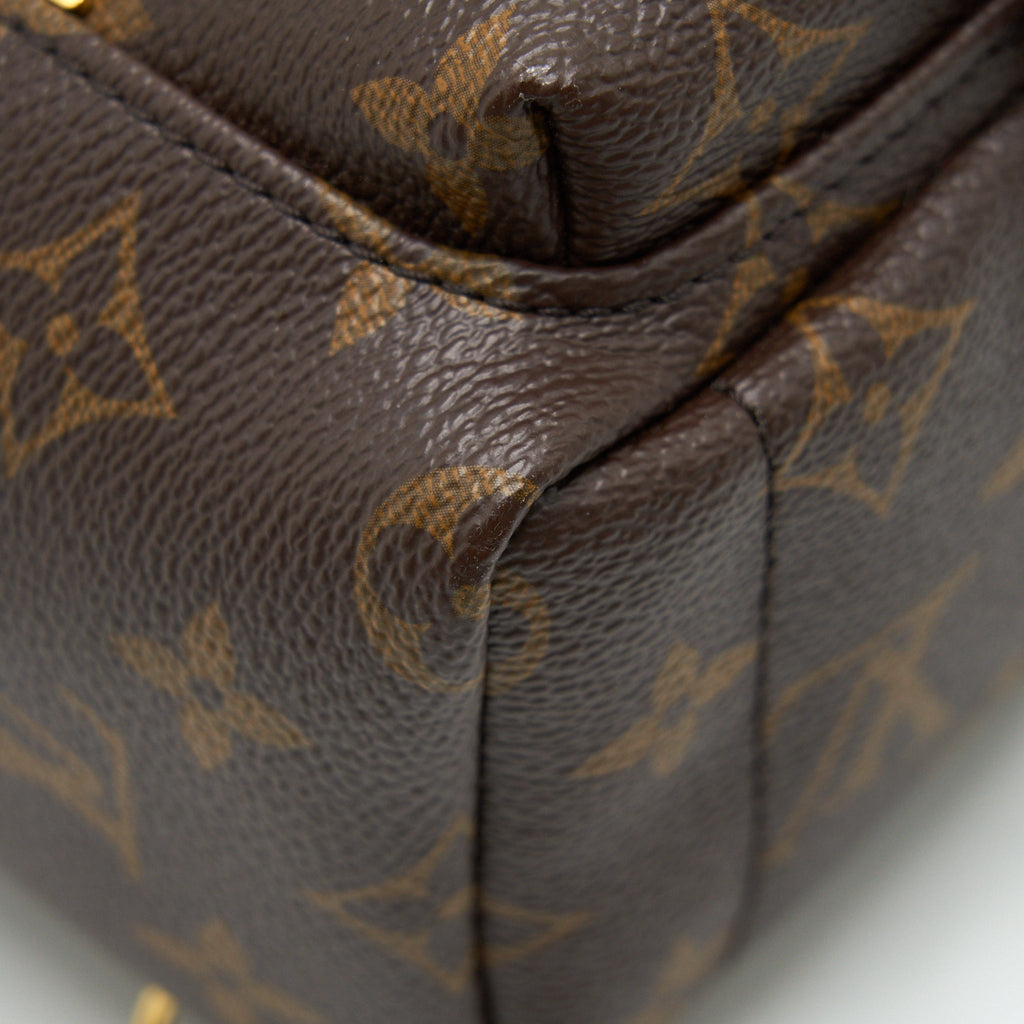 LOUIS VUITTON MINI PALM SPRINGS BAG MONOGRAM CANVAS