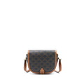 CELINE FOLCO MEDIUM TRIOMPHE CANVAS BAG GHW