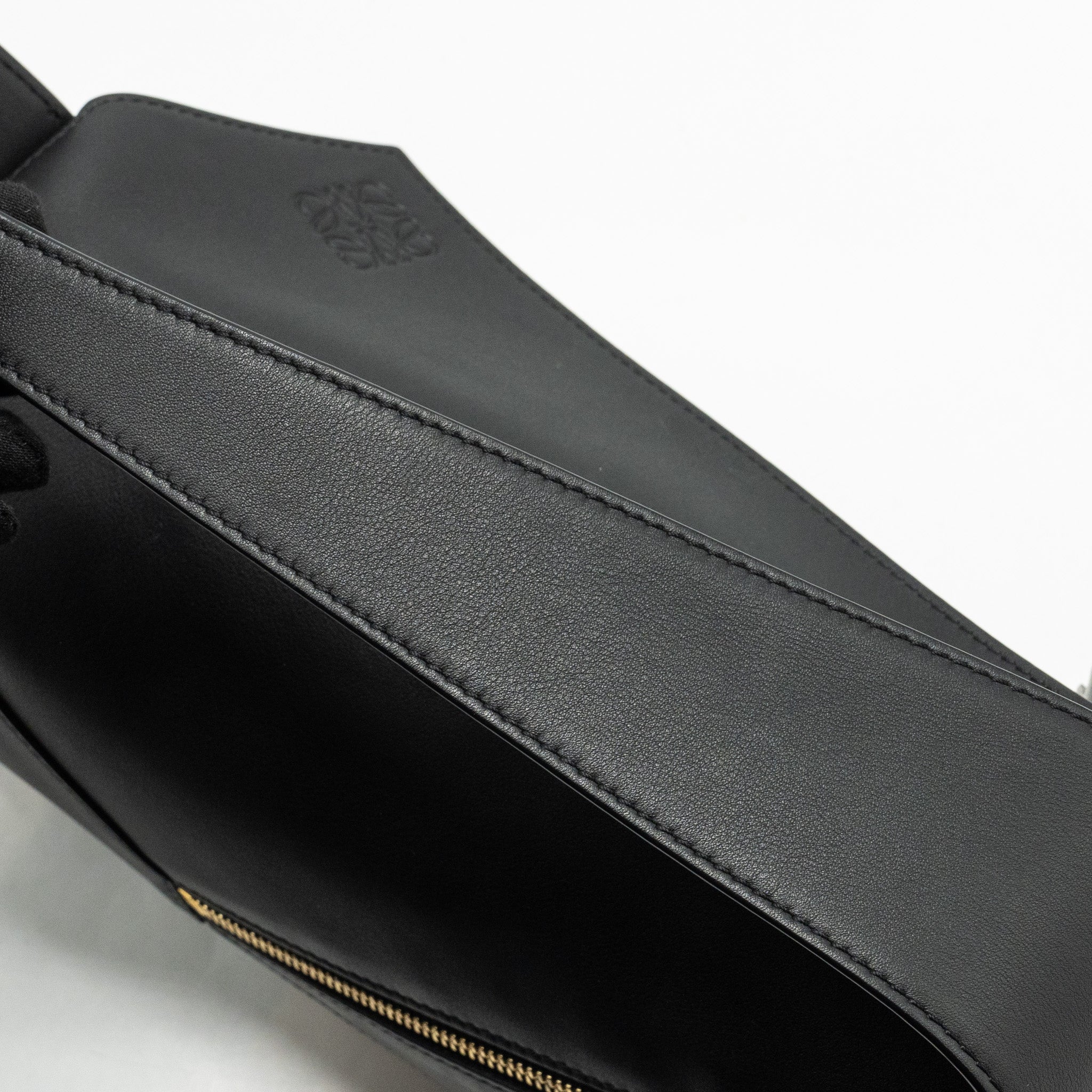 LOEWE PUZZLE HOBO BAG CALFSKIN BLACK GHW
