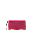 VALENTINO ROCKSTUD CLUTCH RED GHW