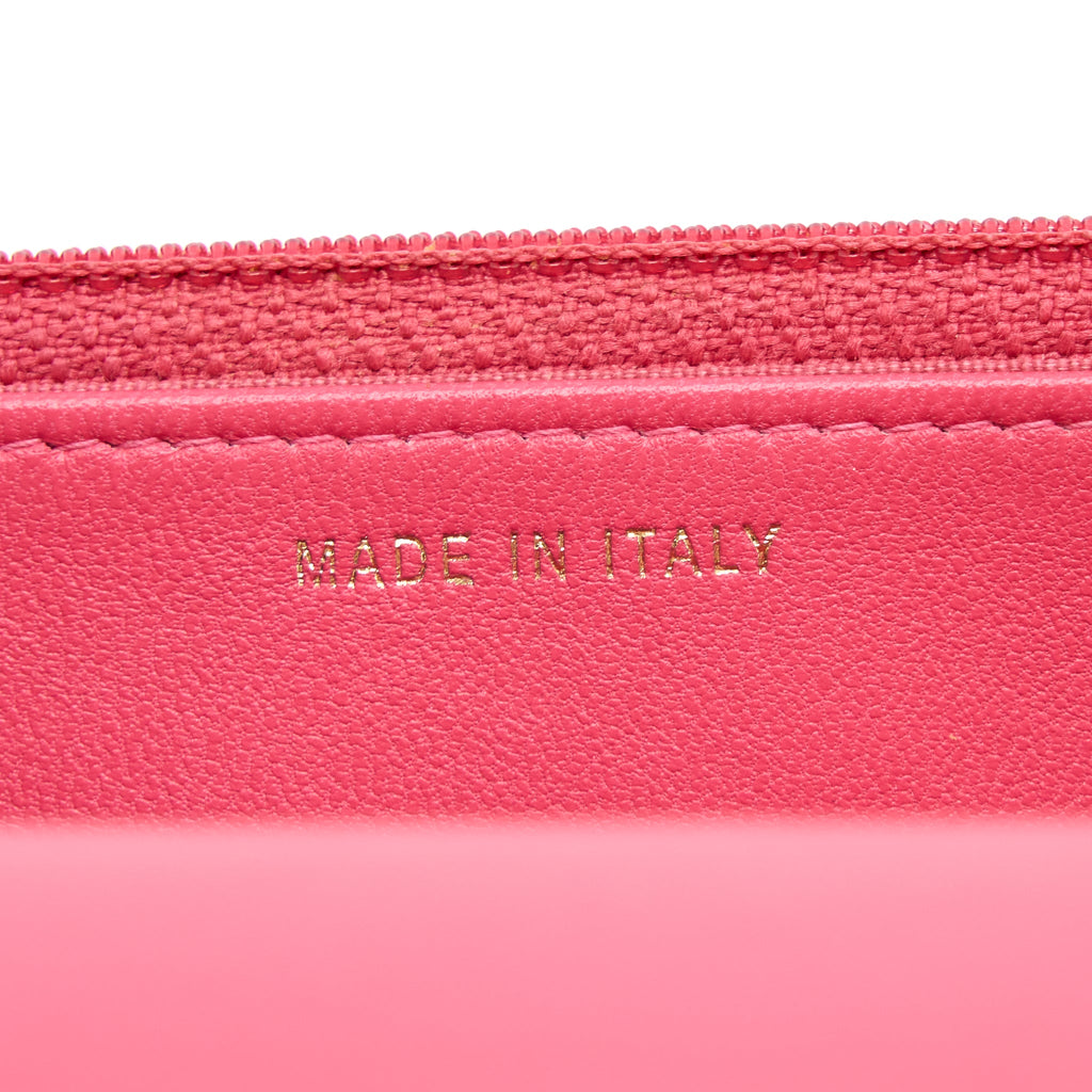 CHANEL TRENDY CC WALLET ON CHAIN LAMBSKIN PINK LGHW