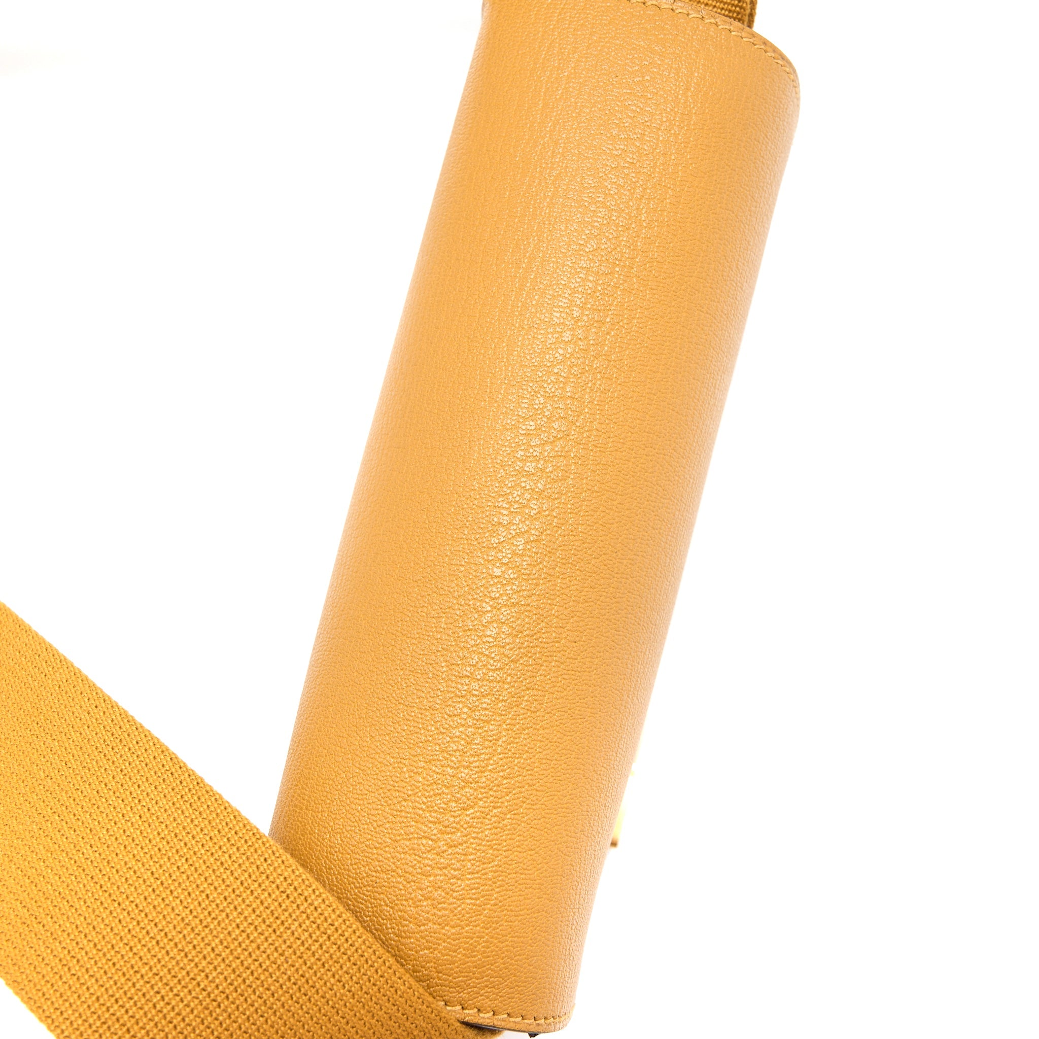 HERMES GETA CHEVRE MYSORE CARAMEL GHW