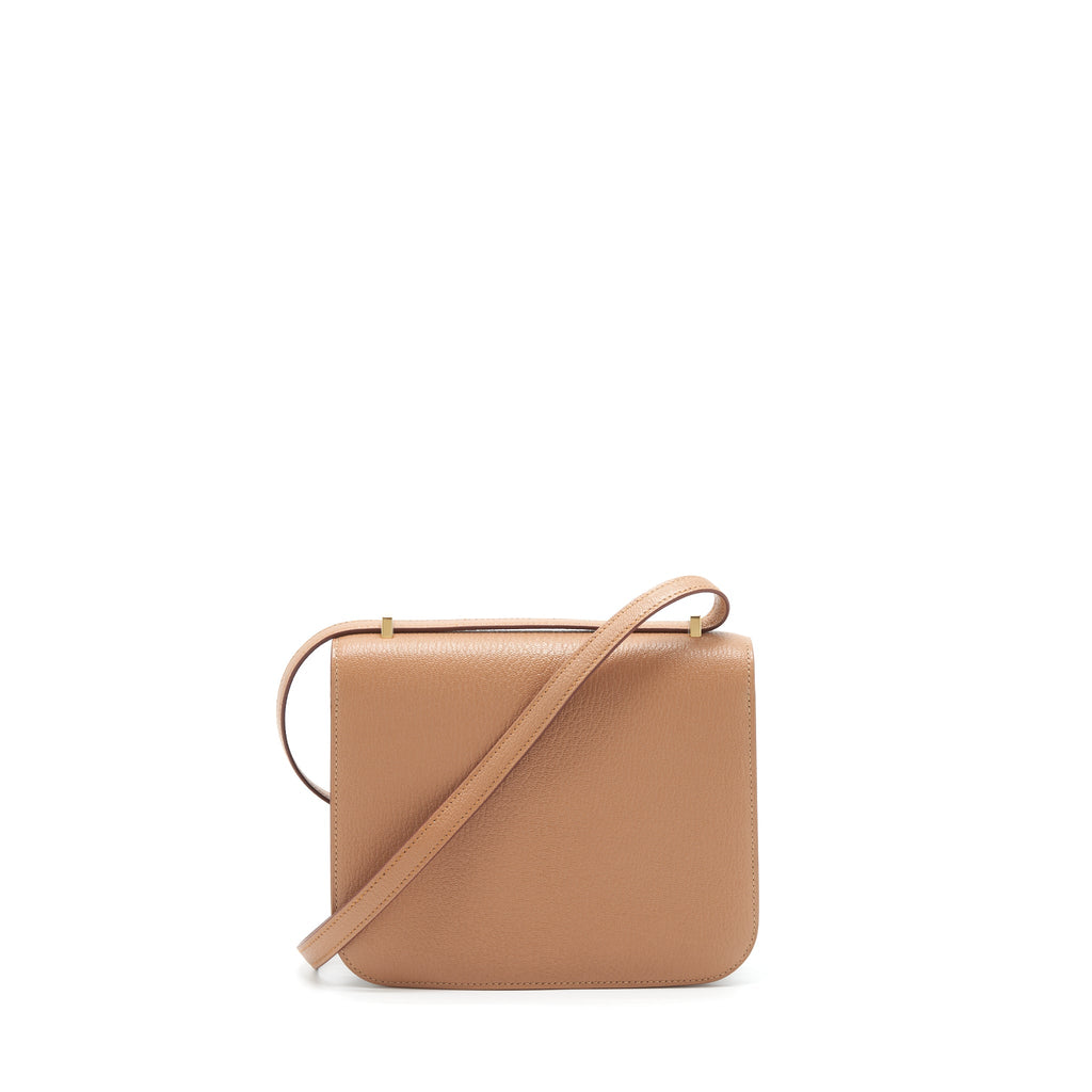 HERMES MINI CONSTANCE CHÈVRE MYSORE 2J QUEBRACHO RGHW STRAP Z