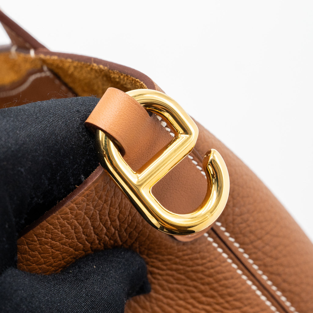 HERMES IN-THE-LOOP 18 BAG CLEMENCE GOLD GHW
