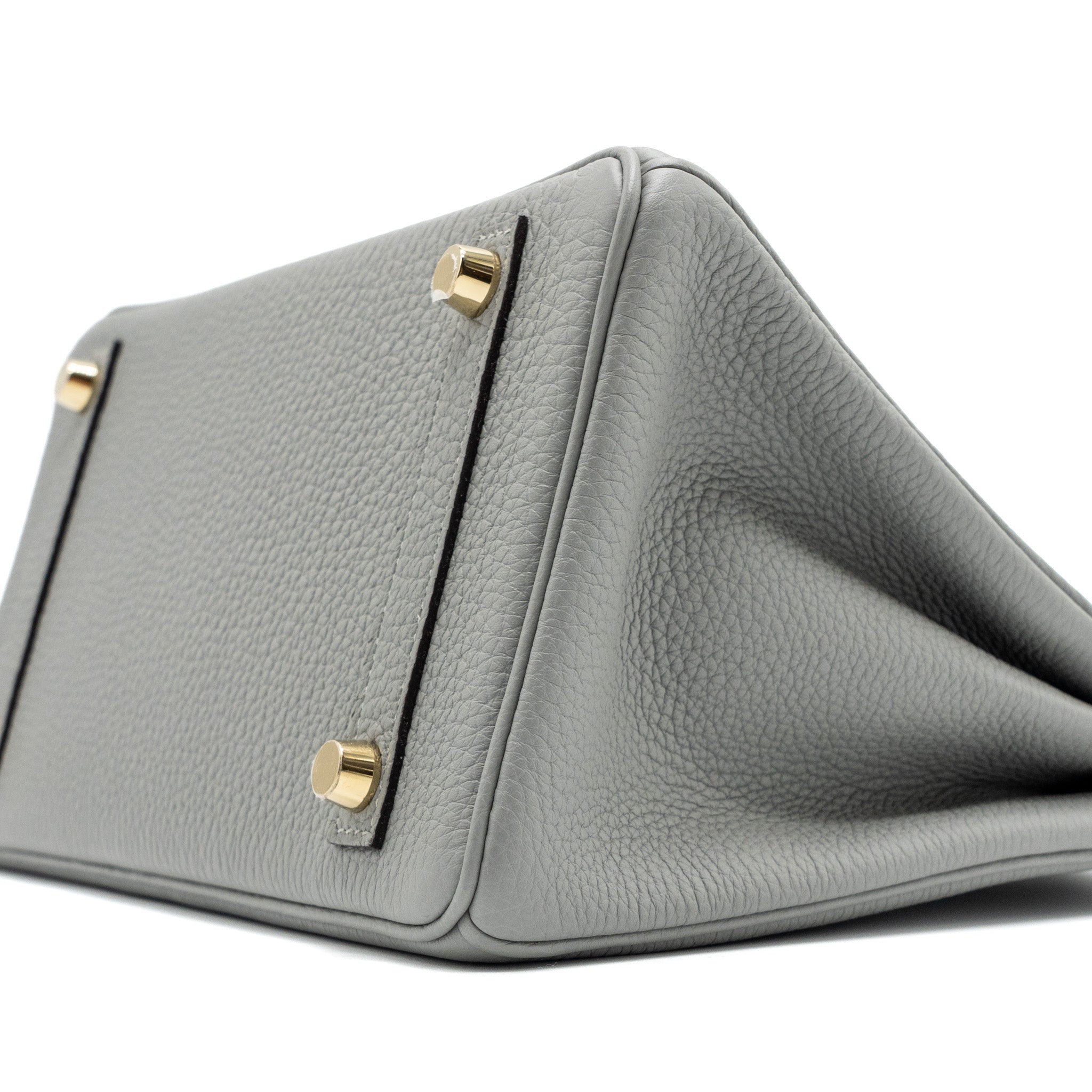HERMES BIRKIN 25 TOGO GRIS MOUNTIE GHW