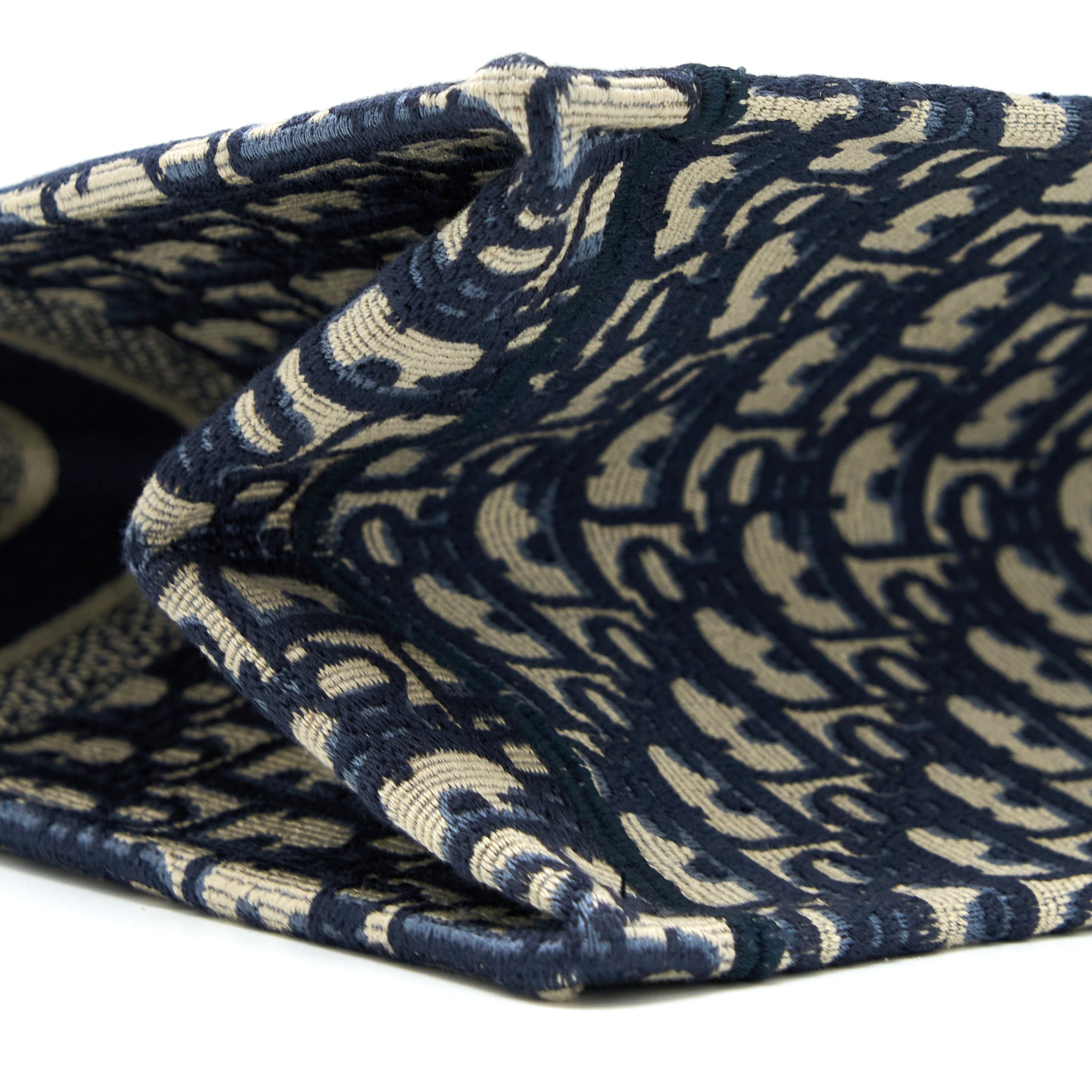 DIOR LARGE BOOK TOTE BLUE OBLIQUE JACQUARD