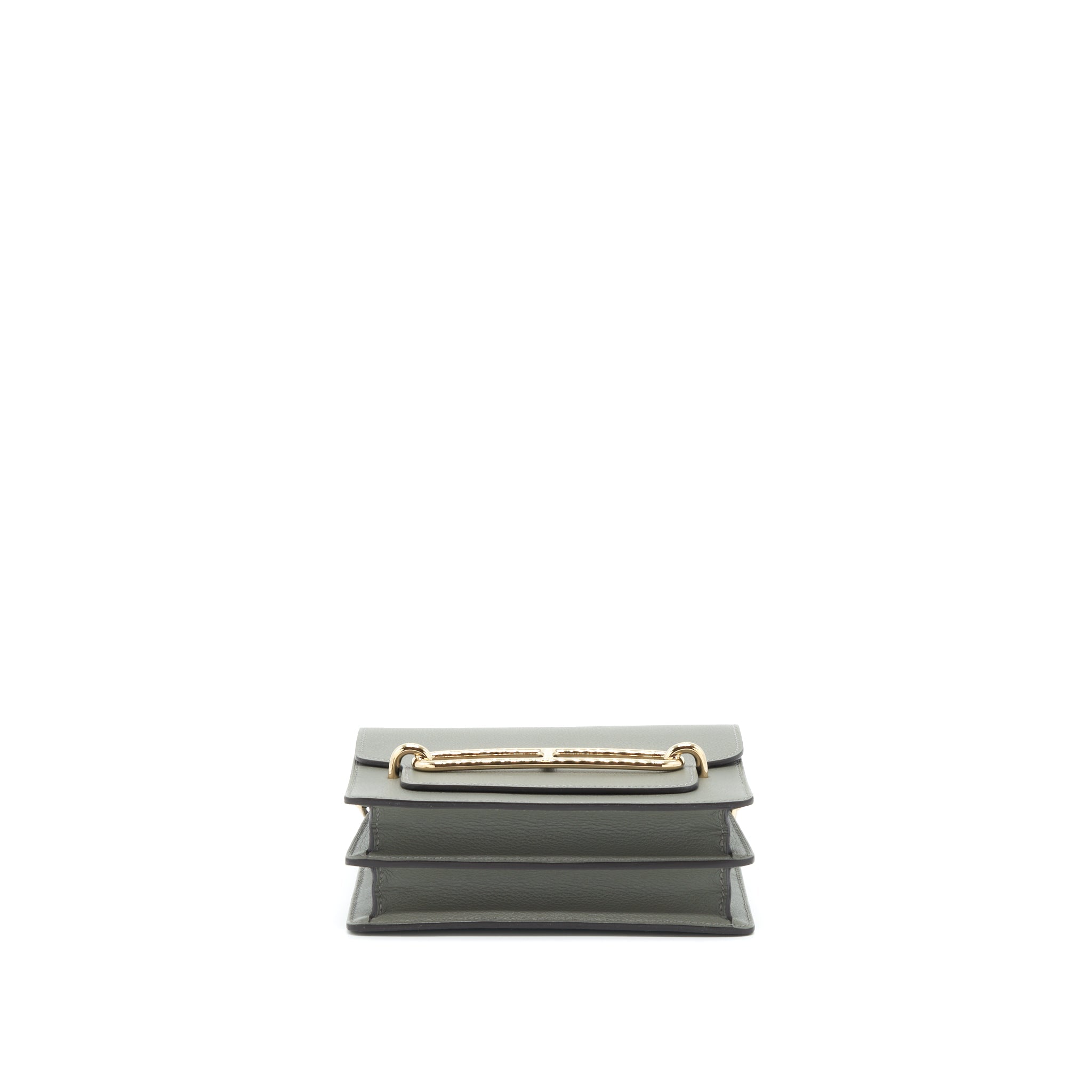 HERMES MINI ROULIS EVERCOLOR 0L GRIS MEYER GHW