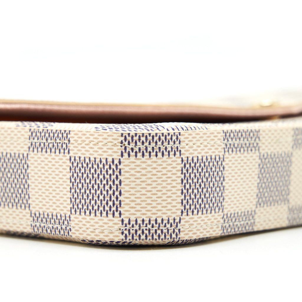 LOUIS VUITTON FELICIE POCHETTE DAMIER AZUR CANVAS