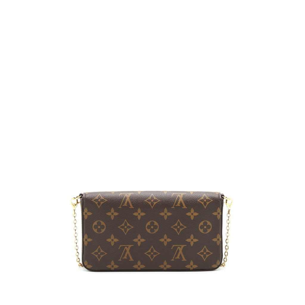LOUIS VUITTON 2021 CHRISTMAS LIMITED FÉLICIE POCHETTE GHW