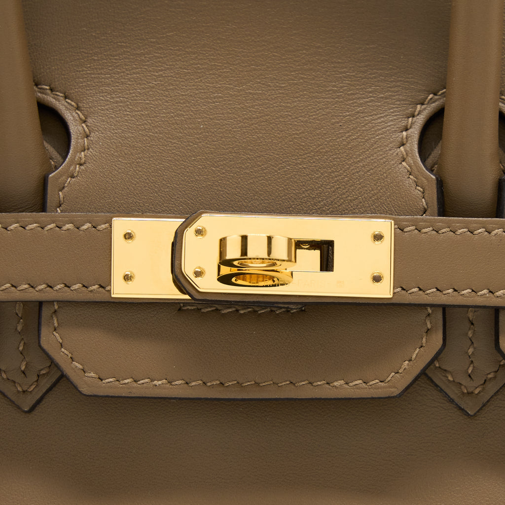 HERMES BIRKIN 25 JONATHAN LEATHER BEIGE DE WEIMAR GHW