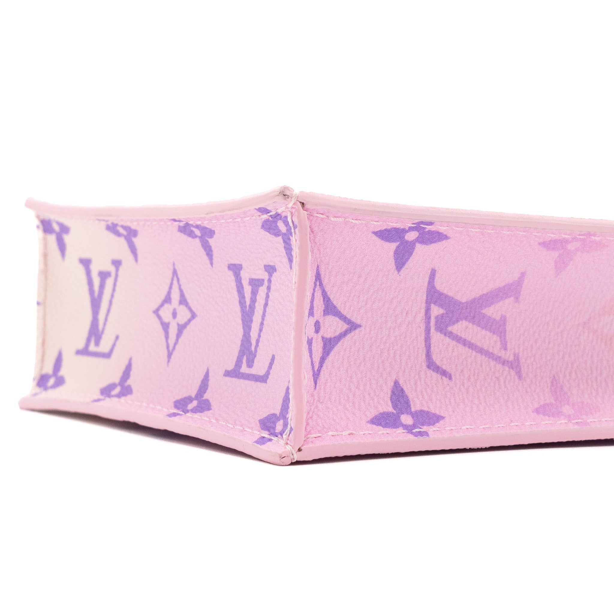 LOUIS VUITTON PETIT SAC PLAT MONOGRAM CANVAS SUNRISE PASTEL GHW (NEW VERSION)