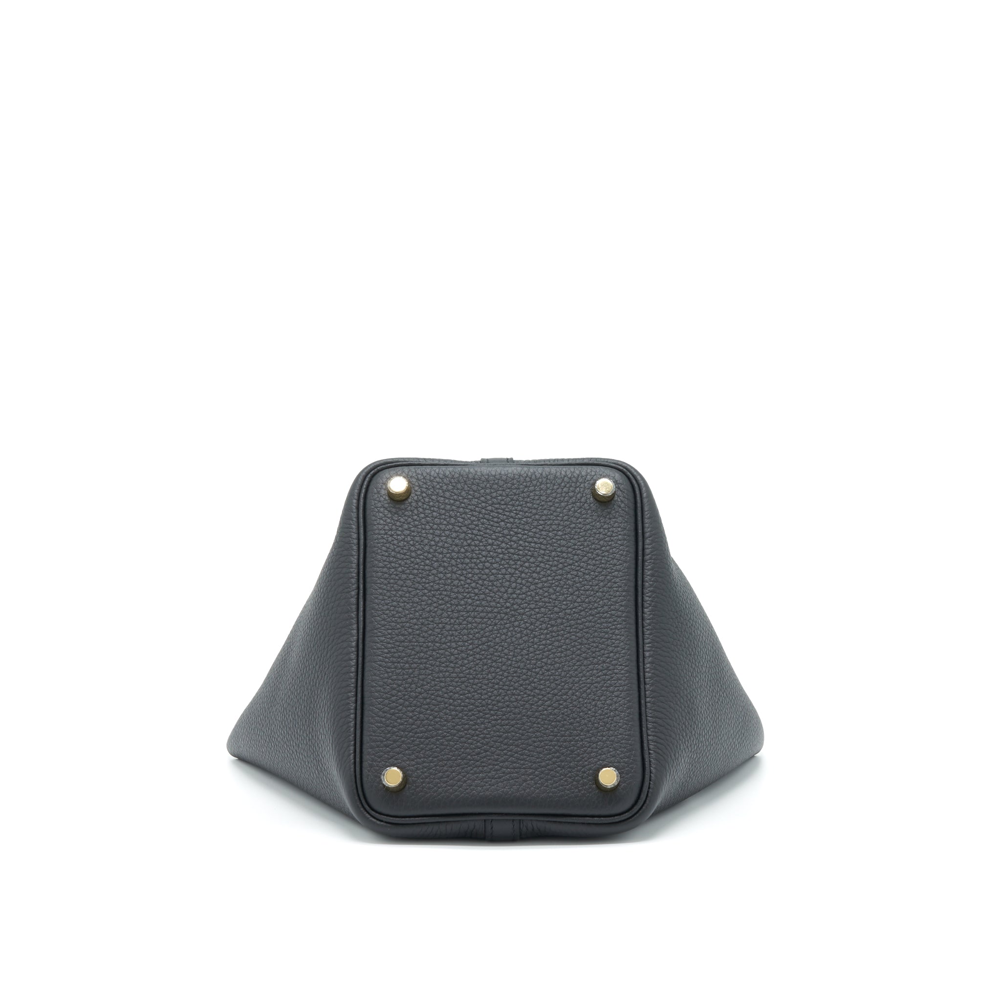 HERMES PICOTIN 18 CLEMENCE BLACK GHW