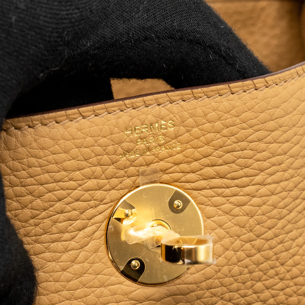 HERMES LINDY 26 CLEMENCE BISCUIT GHW