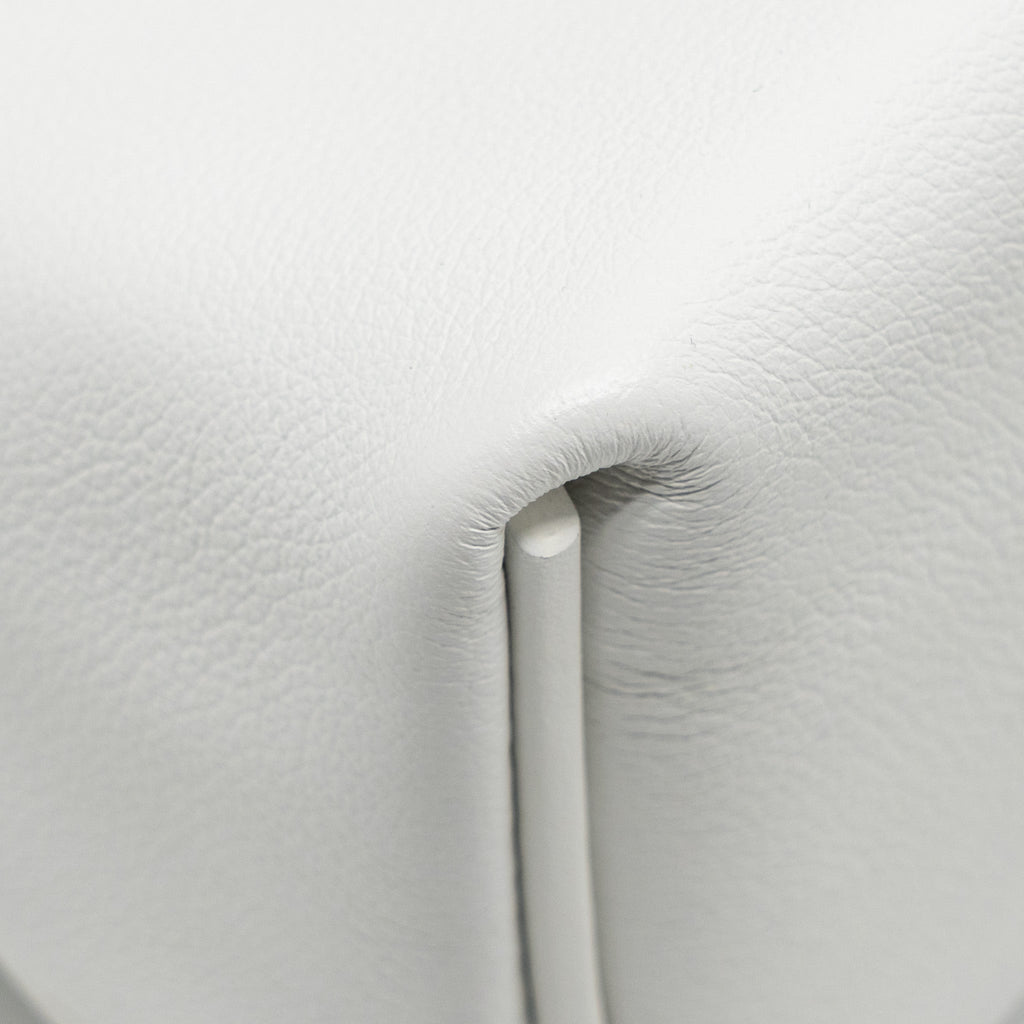 HERMES MINI 2424 24/24-21 BAG EVERCOLOR/SWIFT NEW WHITE GHW