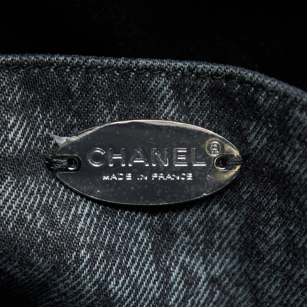 CHANEL 31 BAG DANIM GREY SHW