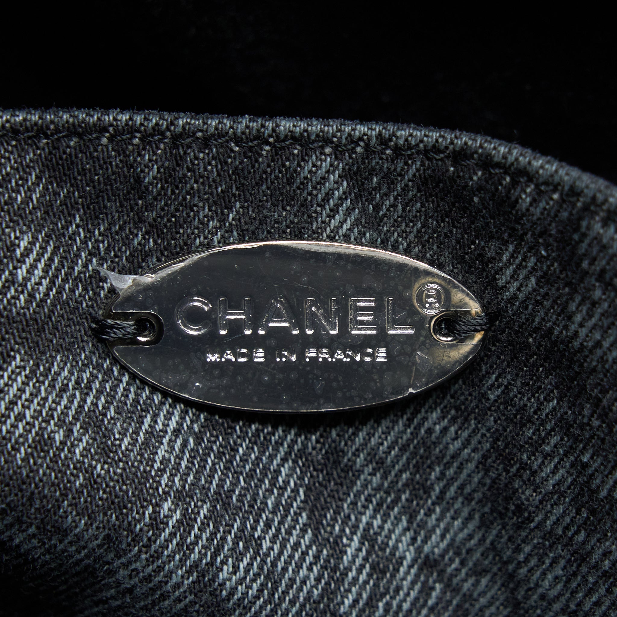CHANEL 31 BAG DANIM GREY SHW