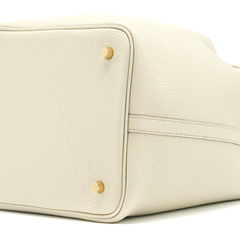 HERMES PICOTIN 22 LOCK BAG CLEMENCE 8L BETON GHW