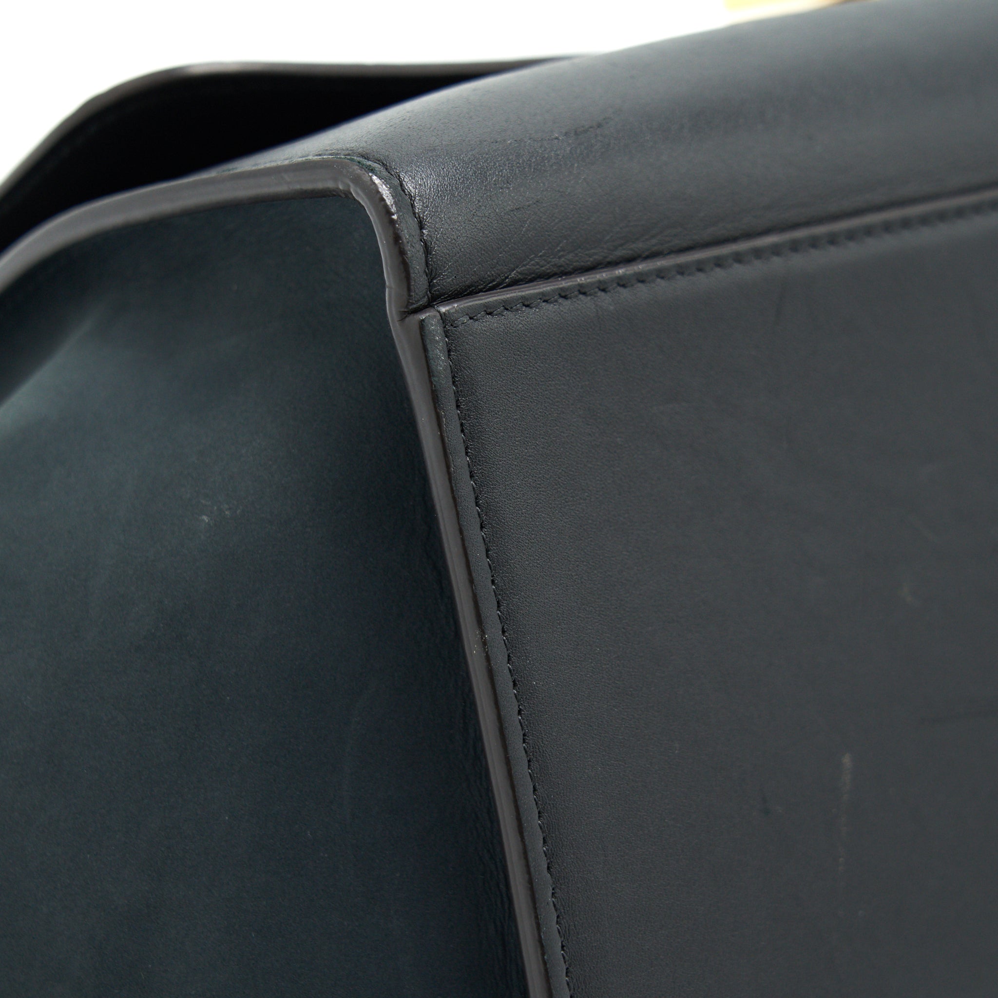 CELINE TRAPEZE BAG DEEP GREY / BLACK GHW