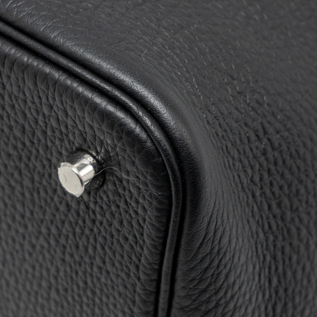 HERMES PICOTIN 22 LOCK BAG CLEMENCE VERT VERTIGO SHW