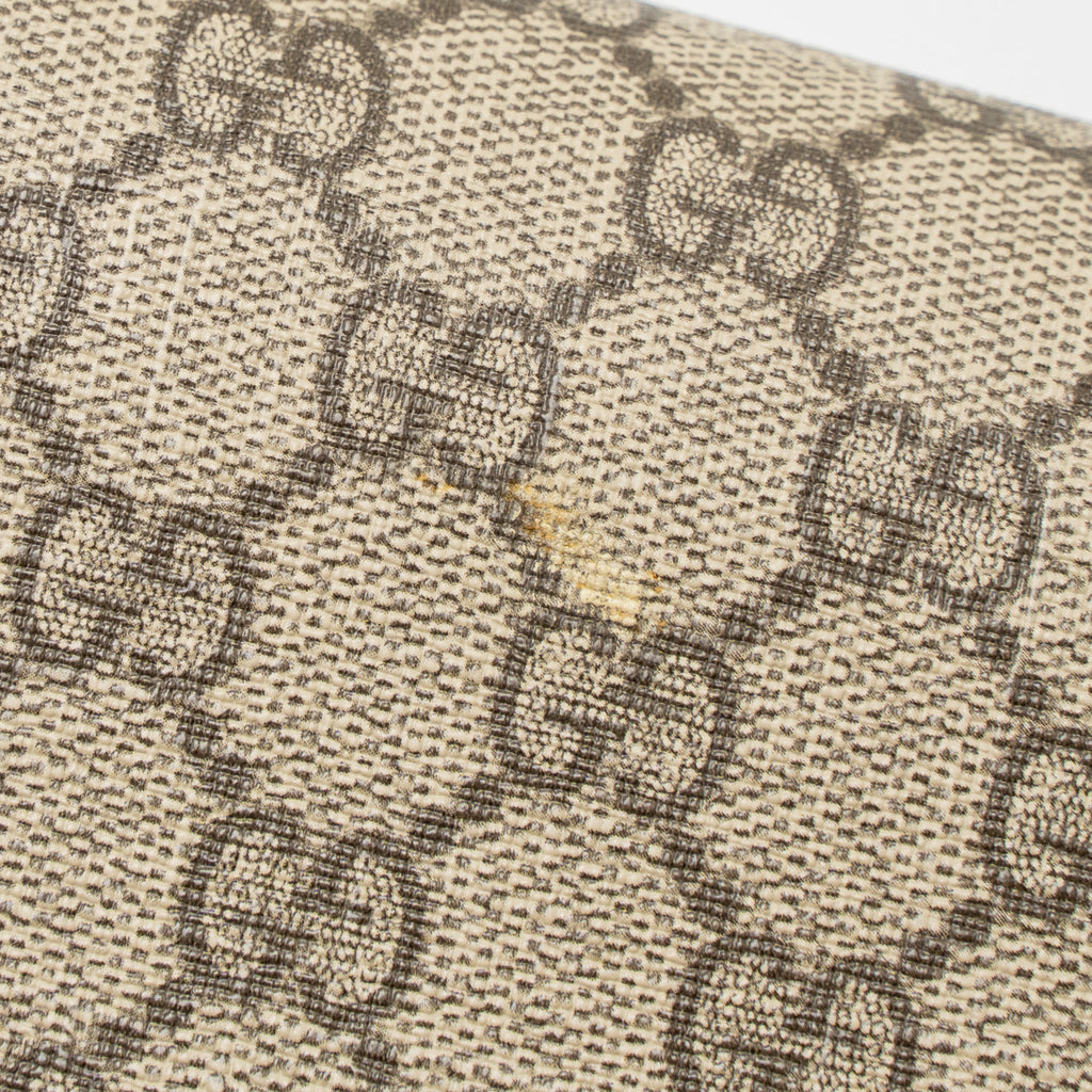 GUCCI SMALL DIONYSUS SHOULDER BAG GG SUPREME CANVAS/SUEDE BROWN SHW