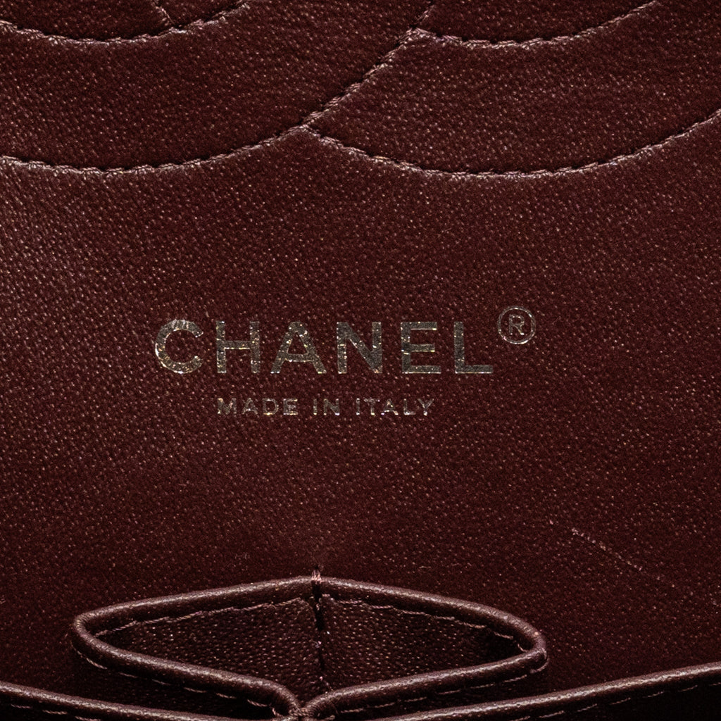 CHANEL JUMBO CLASSIC DOUBLE FLAP BAG CAVIAR BLACK SHW