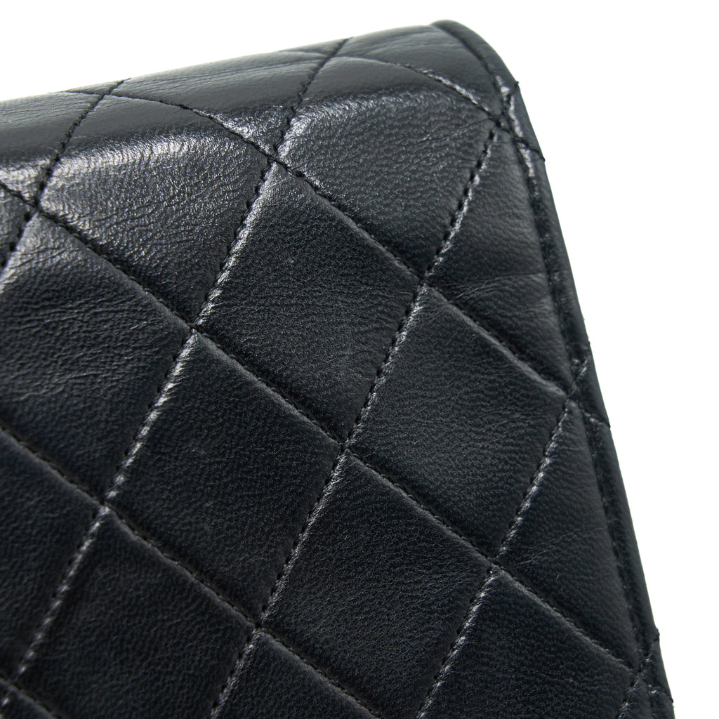 CHANEL VINTAGE QUILTED LAMBSKIN FLAP SHOULDER BAG