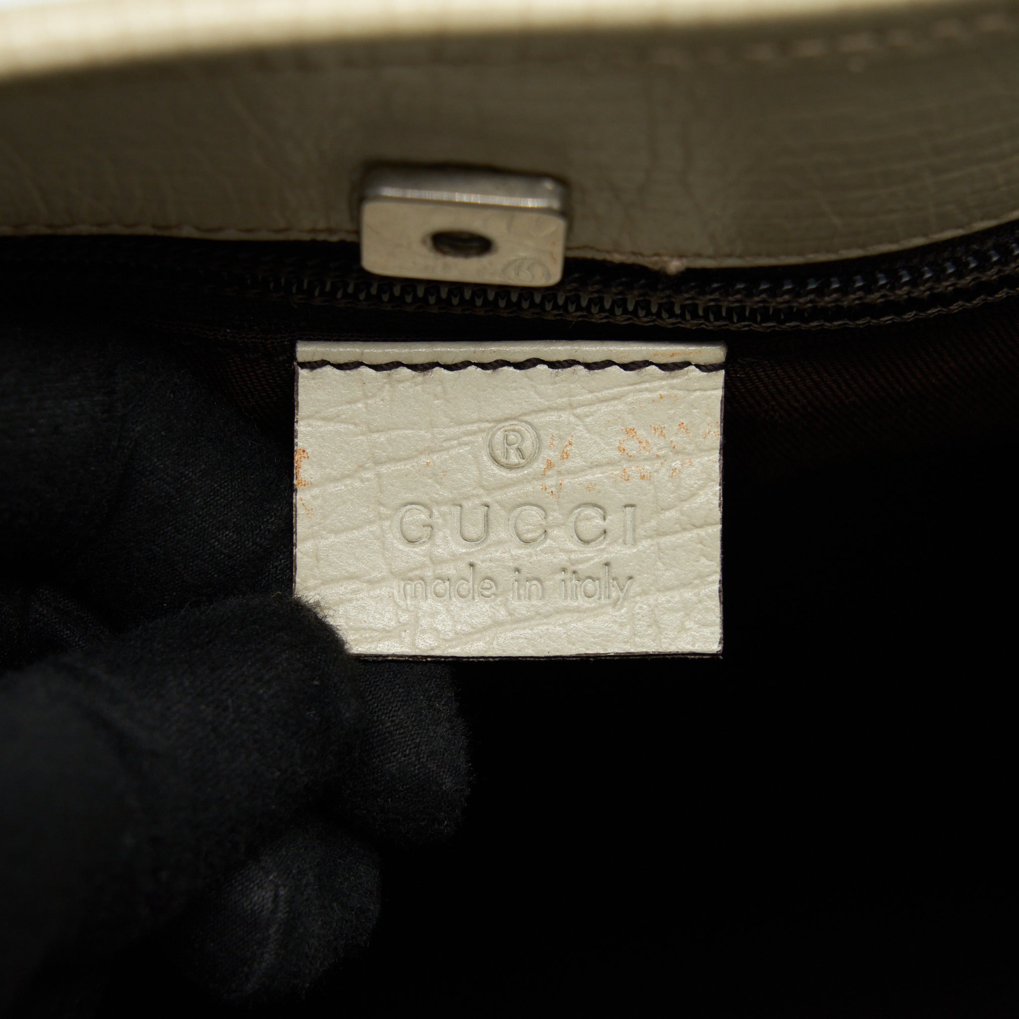 GUCCI TOTE BAG GG SUPREME CANVAS AND LEATHER SHW
