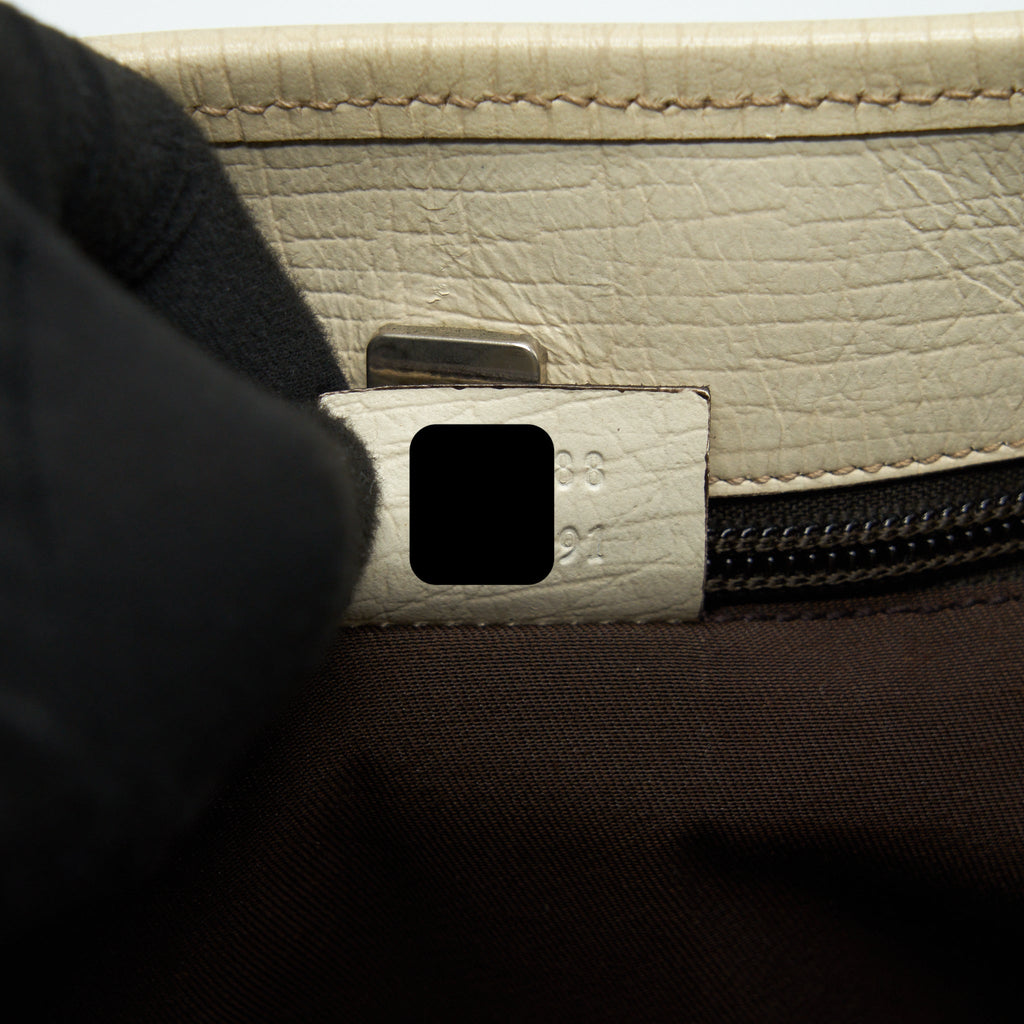 GUCCI TOTE BAG GG SUPREME CANVAS AND LEATHER SHW