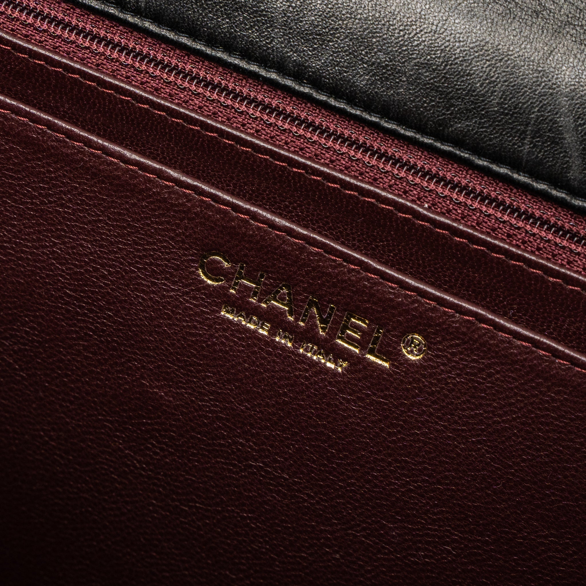 CHANEL MAXI CLASSIC SINGLE FLAP BAG LAMBSKIN BLACK GHW