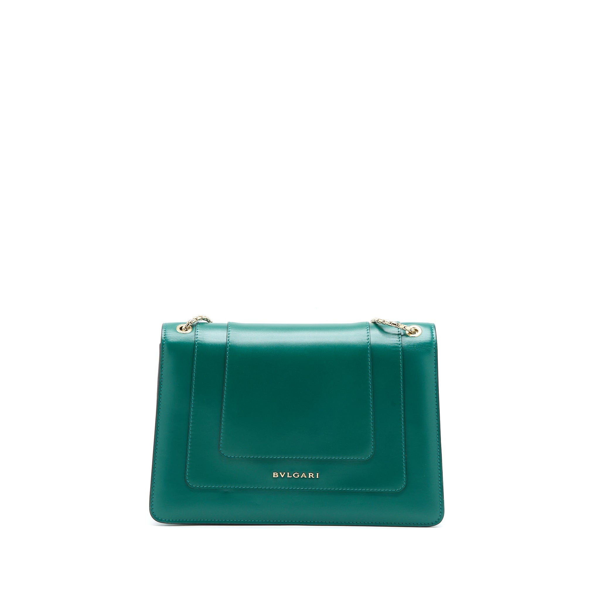 BVLGARI SERPENTI FOREVER SHOULDER BAG GREEN