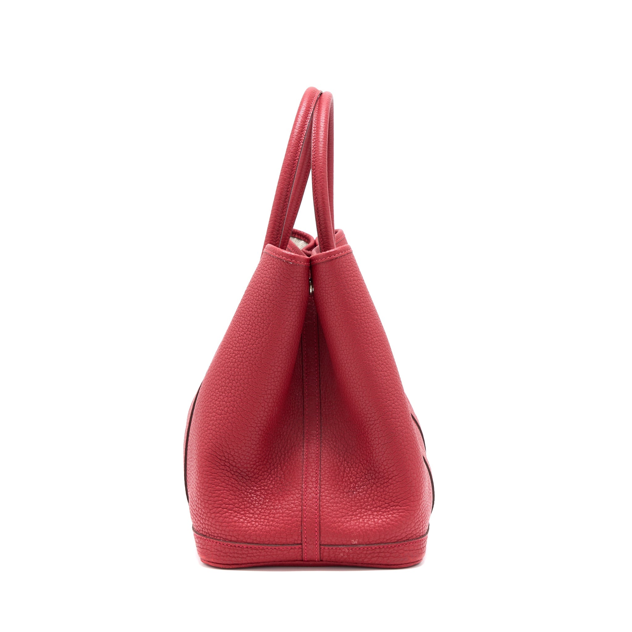 HERMES GARDEN PARTY 36 DARK RED SHW