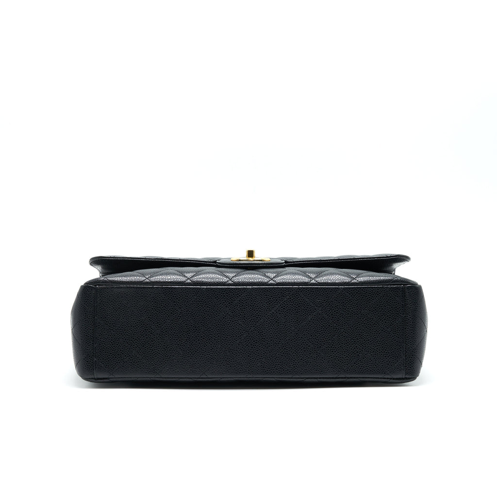 CHANEL CAVIAR MAXI IN BLACK GHW