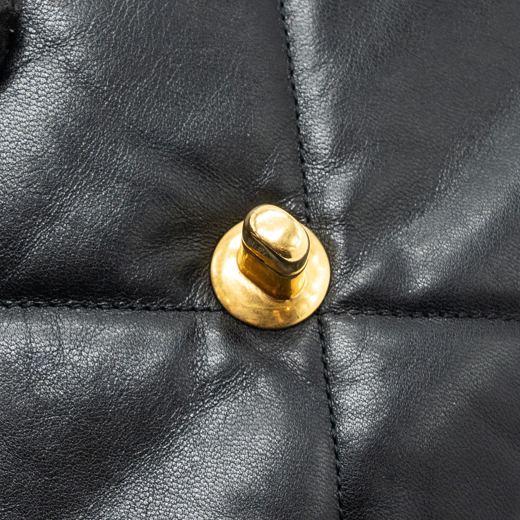 CHANEL SMALL 19 BAG GOATSKIN BLACK MULTICOLOUR HARDWARE