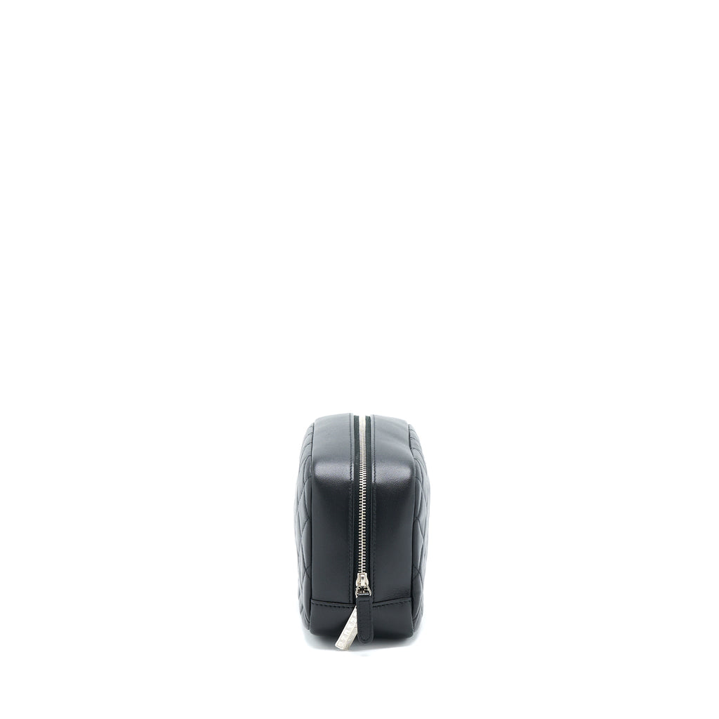 CHANEL CAMERA CLUTCH LAMBSKIN BLACK SHW