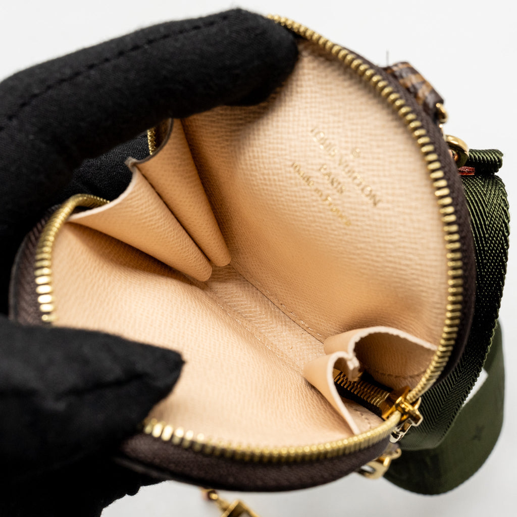 LOUIS VUITTON MULTI POCHETTE ACCESSOIRES MONOGRAM CANVAS KHAKI GHW