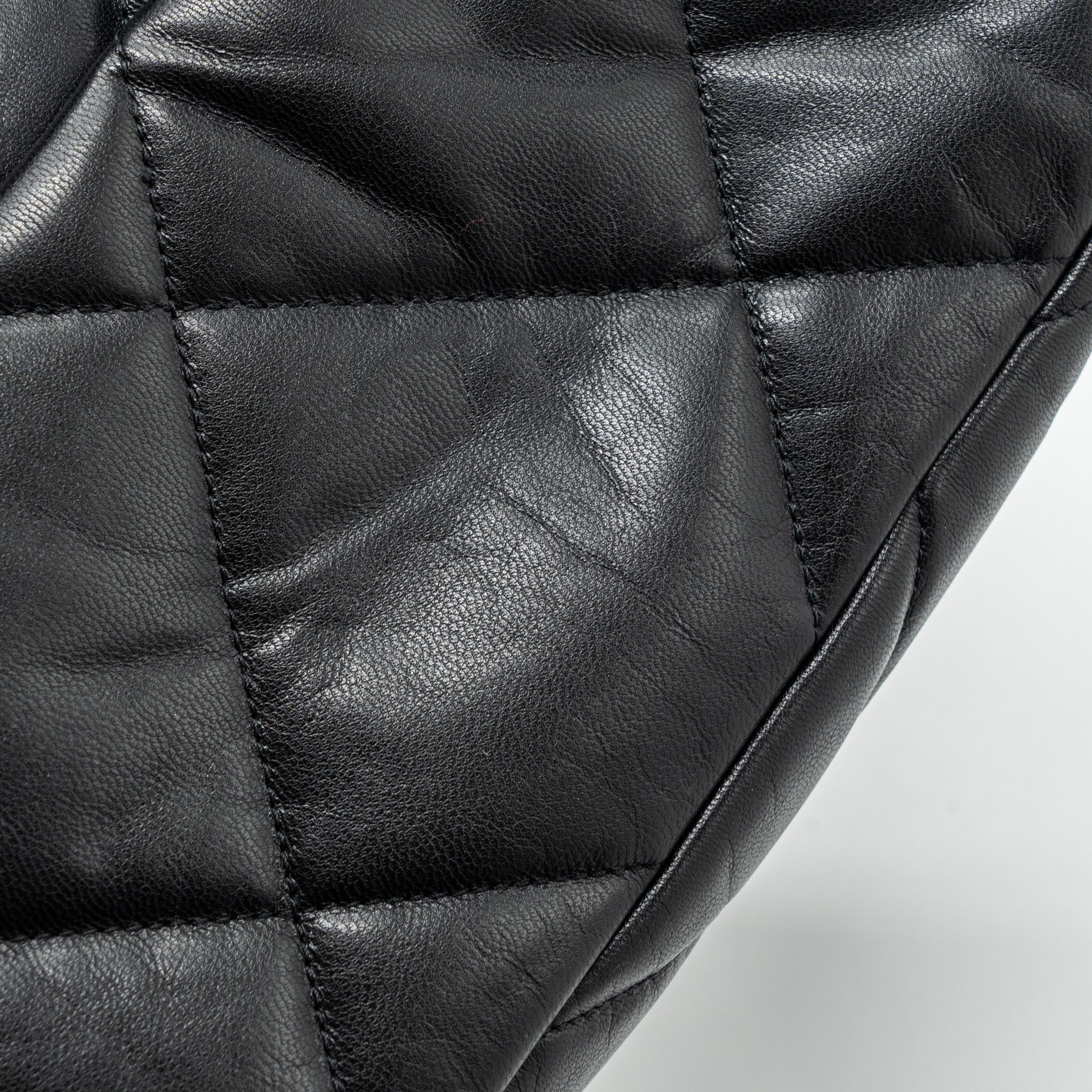 CHANEL SMALL 19 BAG GOATSKIN BLACK MULTICOLOUR HARDWARE