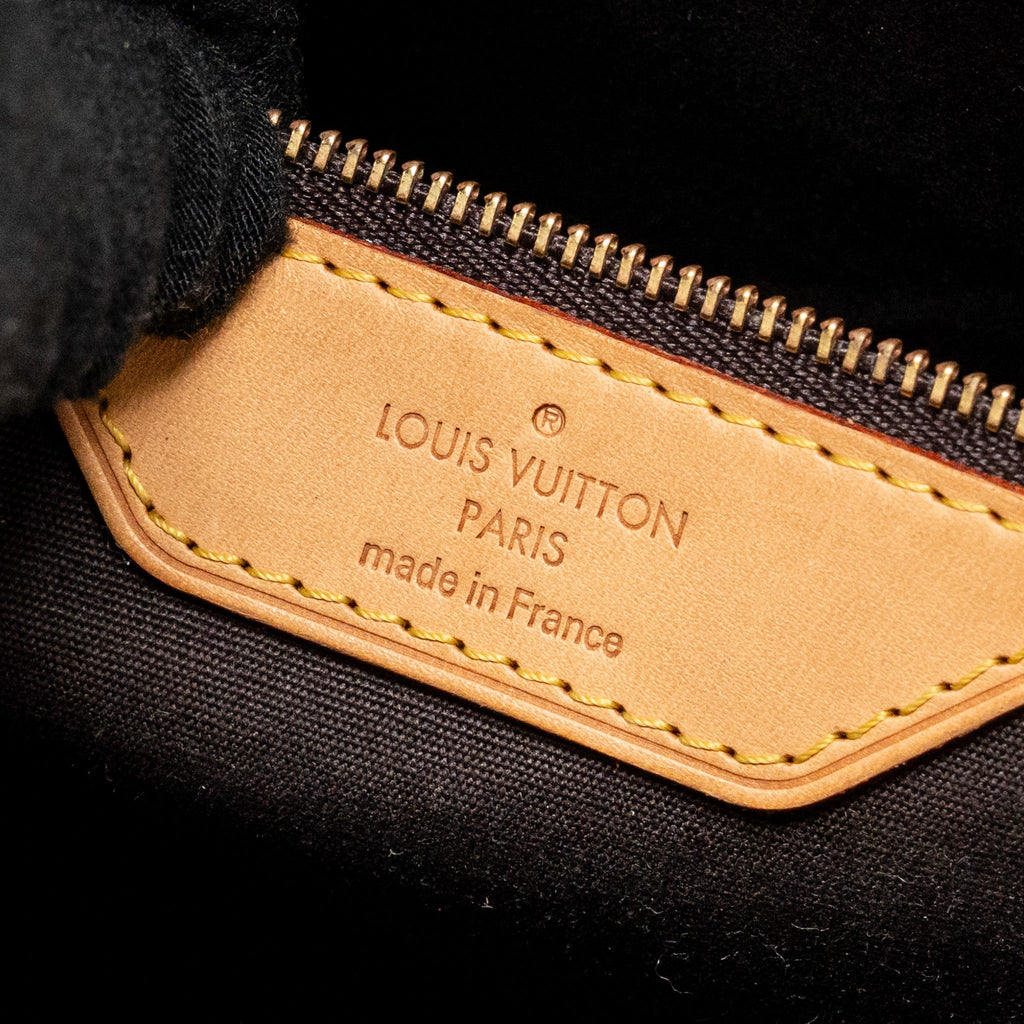 LOUIS VUITTON VERNIS BREA MM BAG MONOGRAM PATENT AMARANTE GHW