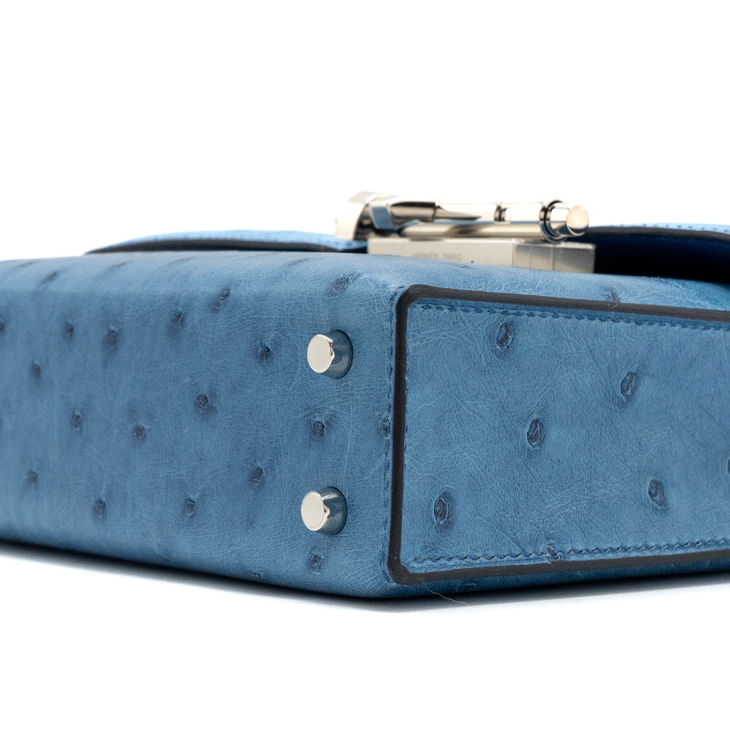 HERMES MINI VERROU OSTRICH HANADA SHW